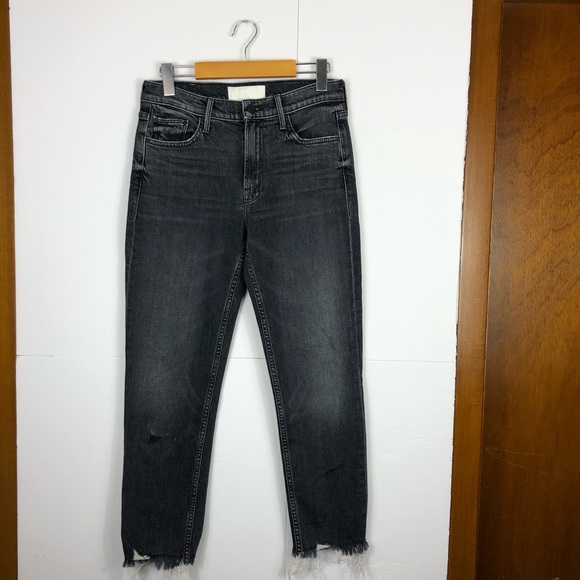 MOTHER Denim - Mother The Sinner Chew Cropped Jeans Sz 25